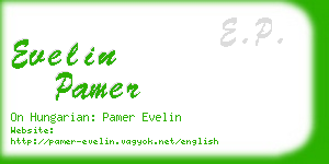 evelin pamer business card